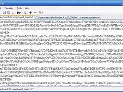 The encrypted file (base64 encoded)
