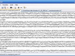 The encrypted file (base64 encoded)