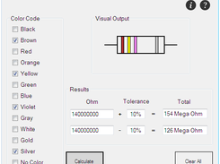 N2R resistor calculator