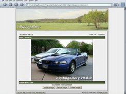 n9PHPGallery Screenshot 1