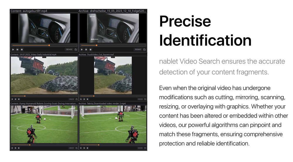 nablet Video Search Screenshot 1