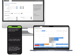 Analyze data on slot utilization, peak times, and operational bottlenecks to drive improvements and use objective reporting to demonstrate performance to (potential) customers. 
