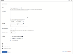 Name Your Price Event Tickets Screenshot 1