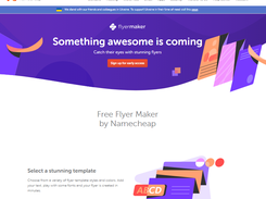 Namecheap Flyer Maker Screenshot 1