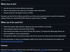 Namecoin Core Screenshot 1