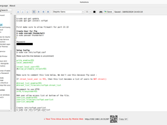 A free encryption notepad program.
