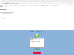 Writing Note via Mobile Web Services