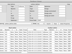 Checking the current status of the local NanoCap database