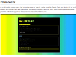 Nanocoder Screenshot 1