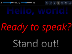 Nanoprompter - teleprompter screen