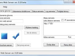 nano web serwer