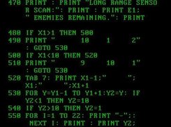 BASIC LIST command in version 1.0