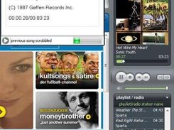 Infos on main window and Napster