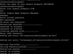 setup openldap with setup.sh
