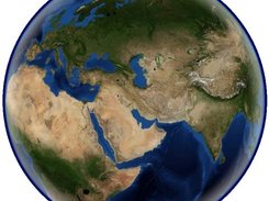 Blue Marble Next Generation: View of the eastern hemisphere