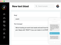 Send email & text blasts