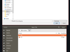 Native File Dialog Screenshot 1