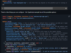 NativeScript AppSync plugin Screenshot 1