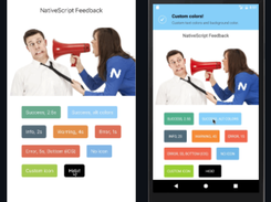 NativeScript Feedback Screenshot 1