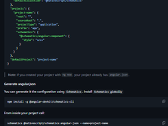 NativeScript Schematics Screenshot 1