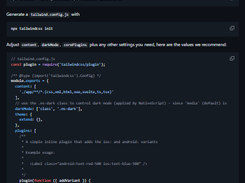 NativeScript Tailwind Screenshot 1