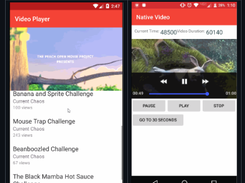 NativeScript VideoPlayer Screenshot 1