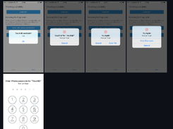 NativeScript Fingerprint Authentication Screenshot 1