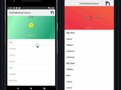NativeScript-PullToRefresh Screenshot 1