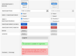 UI elements (light scheme)