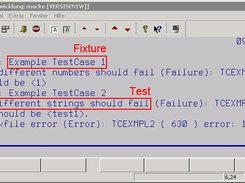 Detailed test results in NatUnit.