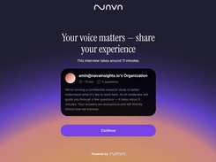 Participant landingpage