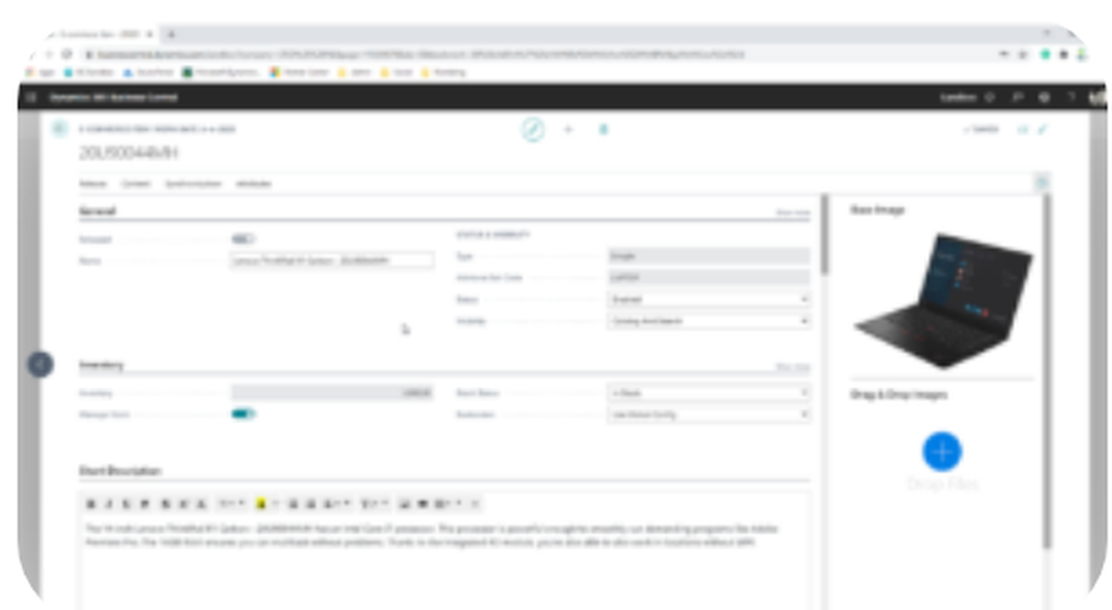 NAVcommerce Screenshot 1