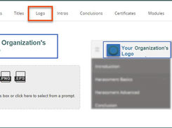 Tools available to customize your NAVEX Training courses