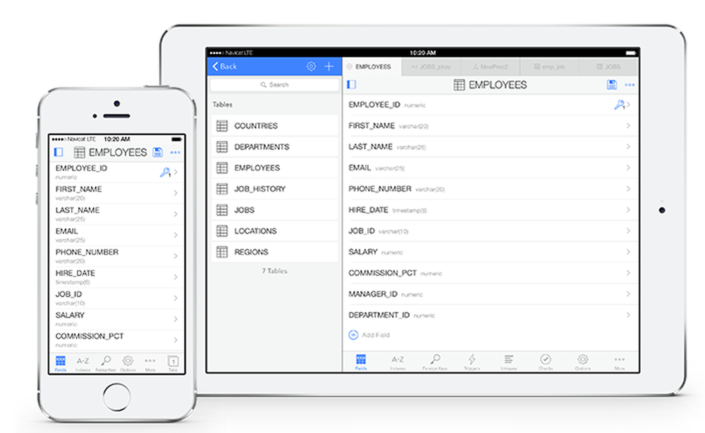 Navicat for PostgreSQL Screenshot 1