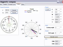 Magnetic compass - Course