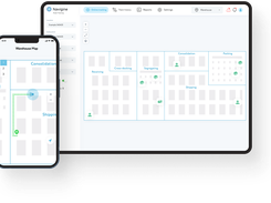 Indoor asset tracking for warehouse