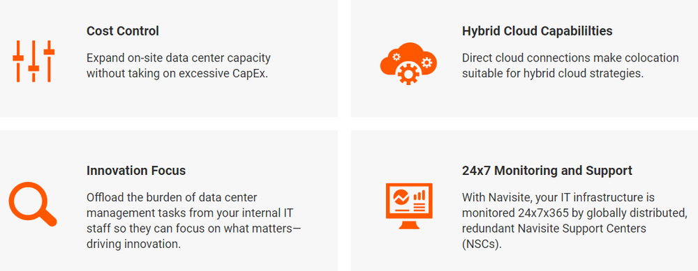 Navisite Colocation Screenshot 1