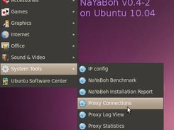 NaYaBoh menu on Ubuntu