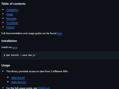 nba.js Screenshot 1