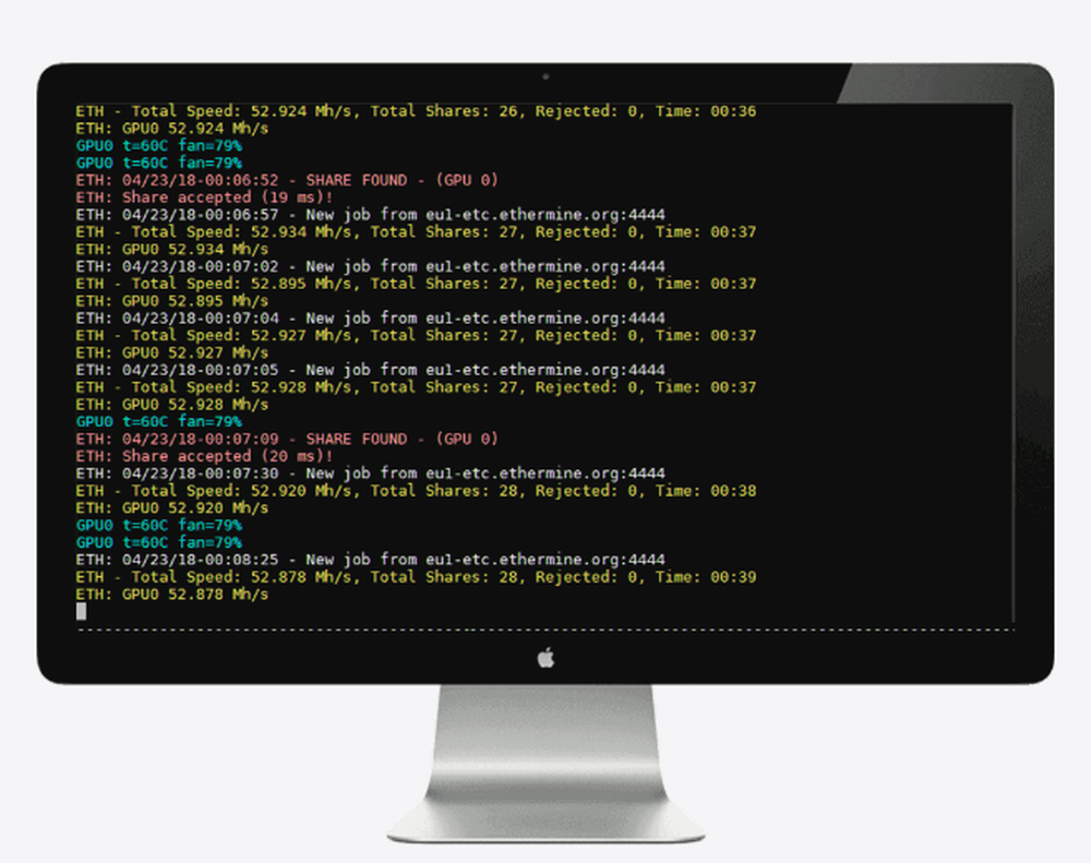 NBMiner Screenshot 1