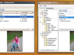 NbuExplorer running on Ubuntu and Windows 7