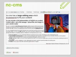 nc-cms content editor, powered by nicedit