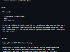 ncdu Screenshot 1