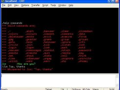 Color support when used with CRT