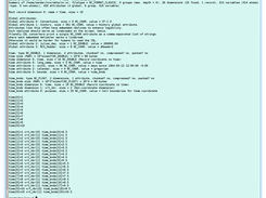 Dump a netCDF variable to CDL or XML/NcML