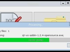 file processing progress