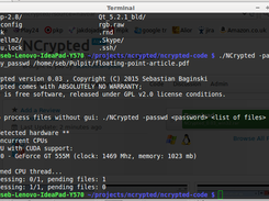 usage from command line