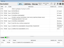 NCSSAR Radio Log