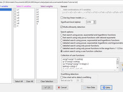 Input Data window