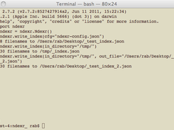 Using ndexr from interactive interpreter